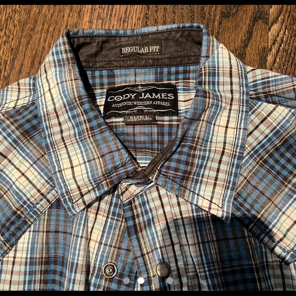 mens western button down shirt - Picture 2 of 4